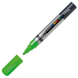 [88937] Marcatore Graduate Mark All punta tonda verde fluo Lyra
