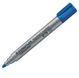 [25290] Marcatore Lumocolor Flipchart 356 punta tonda blu Staedtler