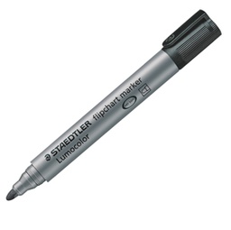 [25288] Marcatore Lumocolor Flipchart 356 punta tonda nero Staedtler