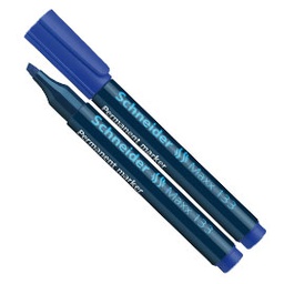 [70846] Marcatore MAXX 133 permanente punta scalpello blu SCHNEIDER