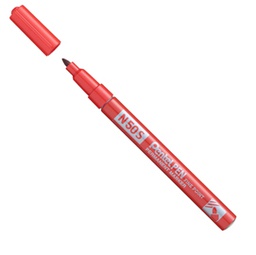 [83082] Marcatore N50 slim rosso punta tonda 3,18mm Pentel