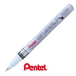 [80198] MARCATORE PAINT MFP10 - BIANCO PENTEL PUNTA CONICA EXTRA FINE