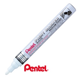 [80200] Marcatore PAINT MMP10 punta media vernice bianco PENTEL