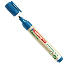 [80194] MARCATORE PERMANENTE 21 ECOLINE P.CONICA BLU EDDING