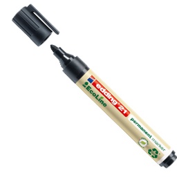 [80192] MARCATORE PERMANENTE 21 ECOLINE P.CONICA NERO EDDING