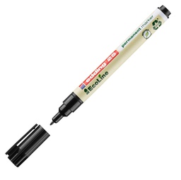 [94329] Marcatore permanente 25 Ecoline punta tonda 1.0mm nero Edding