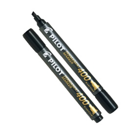 [80291] MARCATORE PERMANENTE 400 NERO P.SCALPELLO 4.5MM PILOT