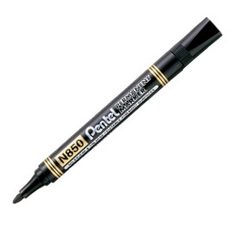 [73433] MARCATORE PERMANENTE N850 NERO PUNTA TONDA AMIKO PENTEL
