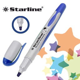 [STL1642] Marcatore permanente punta tonda 2mm blu Starline