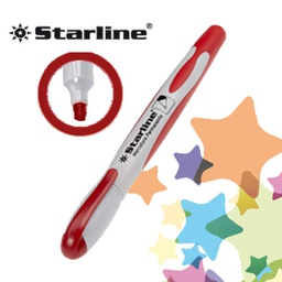 [STL1643] Marcatore permanente punta tonda 2mm rosso Starline