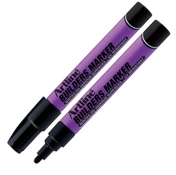 [95026] Marcatore permanente speciale per edilizia p. tonda 2,3mm nero artline