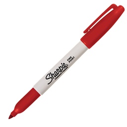 [29107] MARCATORE SHARPIE ROSSO PERMANENTE P.FINE