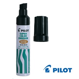 [29453] Marcatore SUPER COLOR PERMANENT 6600 punta maxi nero PILOT