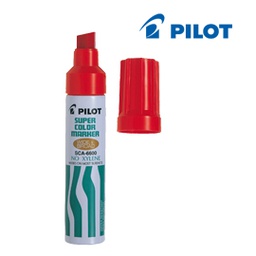 [29454] Marcatore SUPER COLOR PERMANENT 6600 punta maxi rosso PILOT