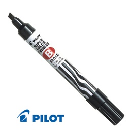 [29446] Marcatore SUPER COLOR PERMANENT punta scalpello nero PILOT