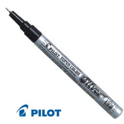 [29465] Marcatore SUPER COLOR punta extra fine vernice silver PILOT