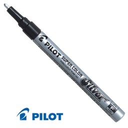 [29468] Marcatore SUPER COLOR punta fine vernice silver PILOT
