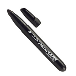 [49946] MARCATORE TRATTO REDIMARK NERO P.TONDA