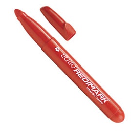 [49945] MARCATORE TRATTO REDIMARK ROSSO P.TONDA