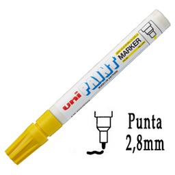 [37316] Marcatore UNI PAINT PX20 punta conica 2,8mm giallo UNI MITSUBISHI