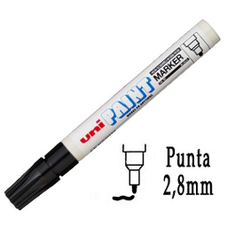 [30356] Marcatore UNI PAINT PX20 punta conica 2,8mm nero UNI MITSUBISHI