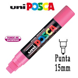 [77238] Marcatore UNI POSCA PC17K p.scalpello 15mm rosa UNI MITSUBISHI