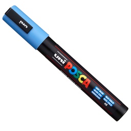 [98570] MARCATORE UNI POSCA PC5M BLU CIELO P. MEDIA