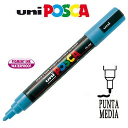 [36650] Marcatore UNI POSCA PC5M p.media 1,8-2,5mm azzurro UNI MITSUBISHI