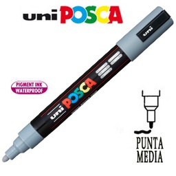 [36653] Marcatore UNI POSCA PC5M p.media 1,8-2,5mm grigio UNI MITSUBISHI