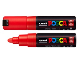 [85823] Marcatore UNI POSCA PC7M p.large 4,5-5,5mm rosso UNI MITSUBISHI