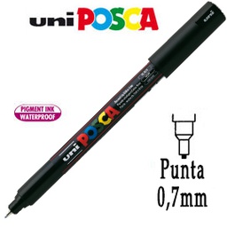 [69912] Marcatore UNI POSCA Pen PC1M p.extra fine 0,7mm nero UNI MITSUBISHI