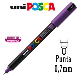 [69917] Marcatore UNI POSCA Pen PC1M p.extra fine 0,7mm viola UNI MITSUBISHI