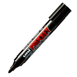 [30348] Marcatore UNI PROCKEY M122 p.tonda nero UNI MITSUBISHI