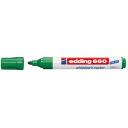 [77294] MARCATORE VERDE PER LAVAGNE BIANCHE EDDING 660 TRATTO 1,5 - 3,00mm