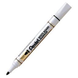 [73987] MARCATORE WHITE BOARD MW85 NERO PUNTA TONDA AMIKO PENTEL