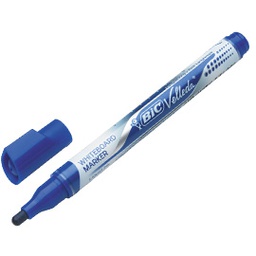 [73403] MARCATORI P.TONDA Whiteboard VELLEDA® Liquid Ink Pocket BIC® BLU