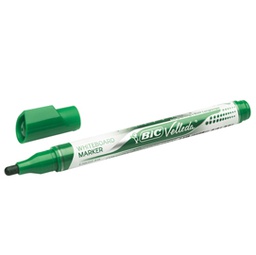 [75741] MARCATORI P.TONDA WHITEBOARD VELLEDA  LIQUID INK POCKET BIC  VERDE