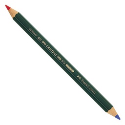 [61273] MATITA BICOLORE GROSSA ROSSO-BLU 873 FABER CASTELL