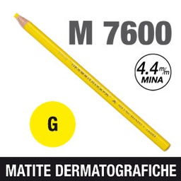 [44803] Matita dermotografica 7600 giallo UNI MITSUBISHI