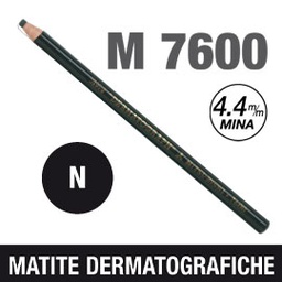 [46724] Matita dermotografica 7600 nero UNI MITSUBISHI