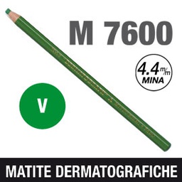 [69920] Matita dermotografica 7600 verde UNI MITSUBISHI
