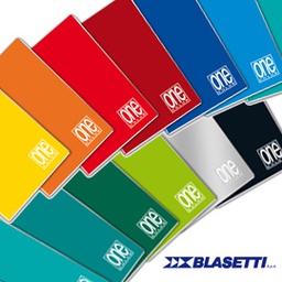 [63792] MAXIQUADERNO 210x297mm A4 20fg+1 80gr bianco ONE COLOR BLASETTI