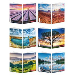 [81940] Maxiquaderno A4 36fg+2 100gr 1 rigo c/margine GEO Be More 2024 BM