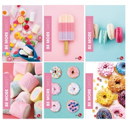 [95672] MAXIQUADERNO A4 36FG+2 100GR 1 RIGO SWEET BE MORE SPECIAL 2021 BM