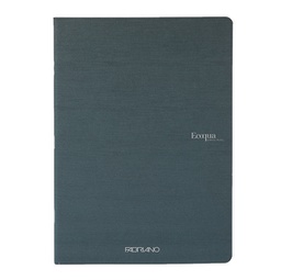 [94782] Maxiquaderno A4 38fg+2 90gr 1rigo EcoQua original PM verde scuro Fabriano