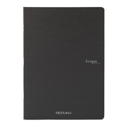 [94772] Maxiquaderno A4 38fg+2 90gr 5mm EcoQua original PM nero Fabriano
