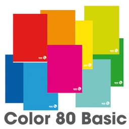 [69245] MAXIQUADERNO A4 80gr 80fg+1 5mm COLOR 80 BASIC BM