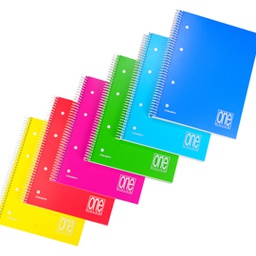 [82381] MAXIQUADERNO A4 SPIRALATO 4mm c/fori 70gr 140fg ONE COLOR BLASETTI