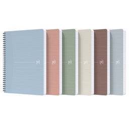 [94883] Maxiquaderno Spiralato A4 1 rigo 180fg 90g colori ass. REC'UP OXFORD