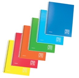 [93870] Maxiquaderno spiralato s/fori PPL A4 80fg+1 80gr 5mm One Color Blasetti